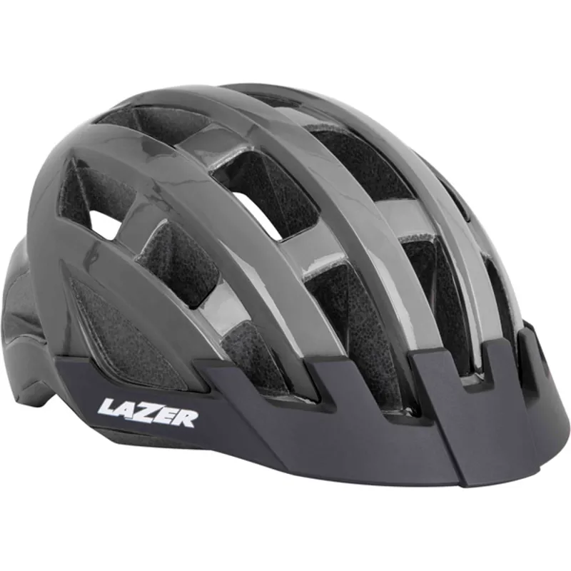 Lazer Compact 54-61cm Unisize Adult Helmet In Grey