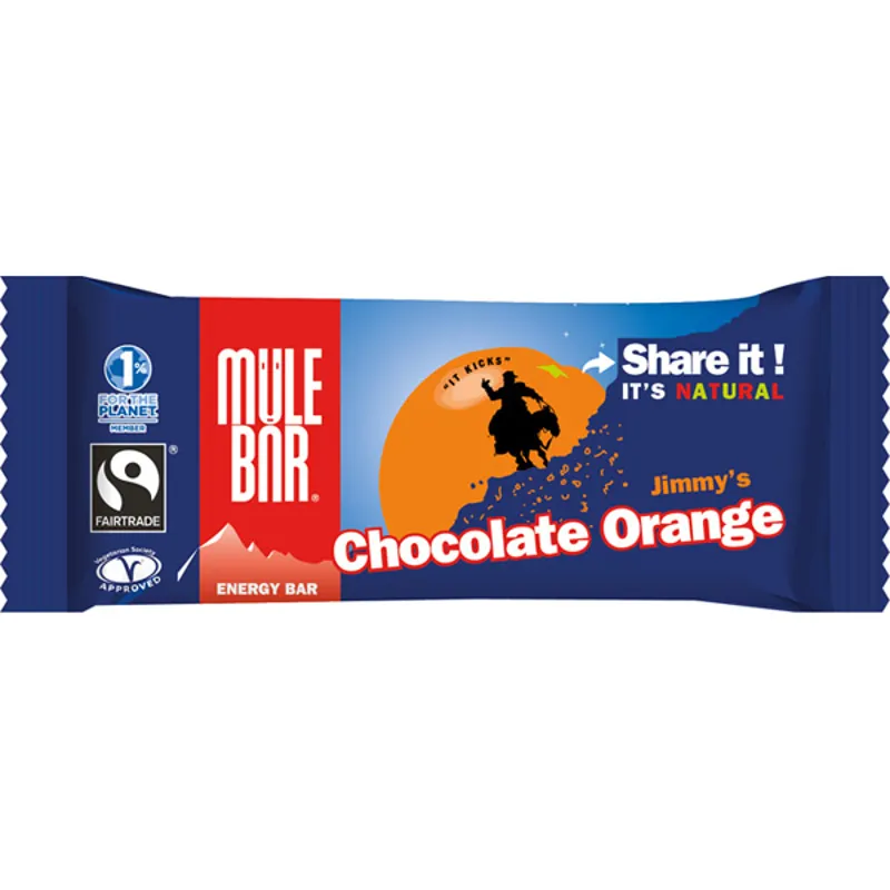 Mule Bar Chocolate Orange 40g