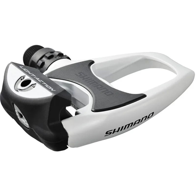 Shimano R540 SPD-SL White Light Action Pedals