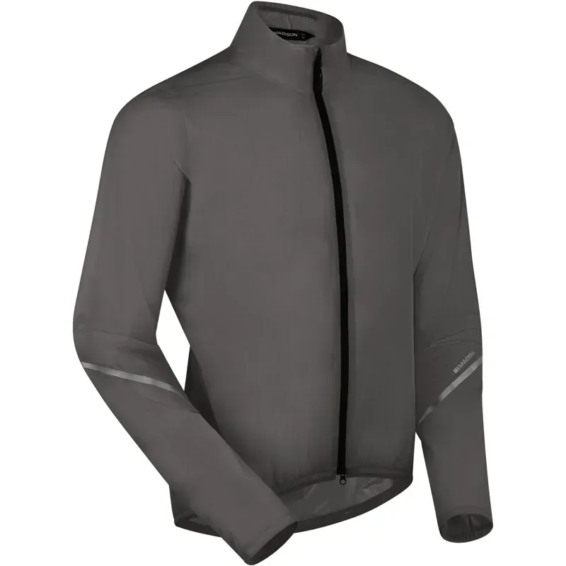 Madison Flux 2L Ultra Packable Waterproof Jacket in Castle Grey-1