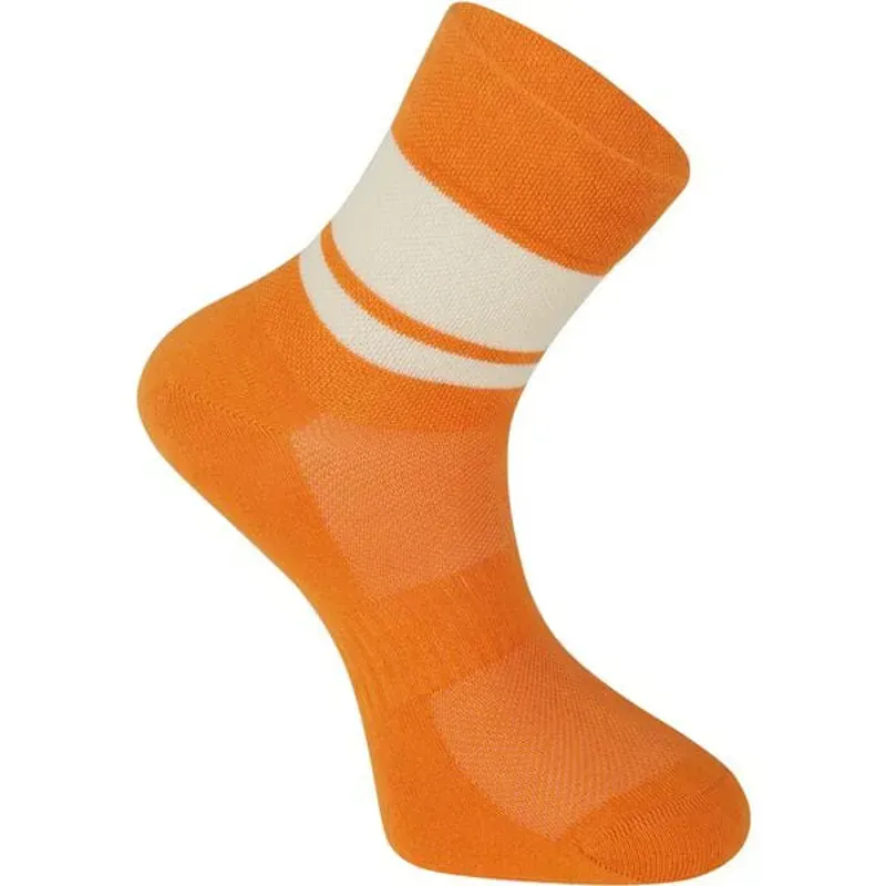 Madison Freewheel Sock In Mango Orange