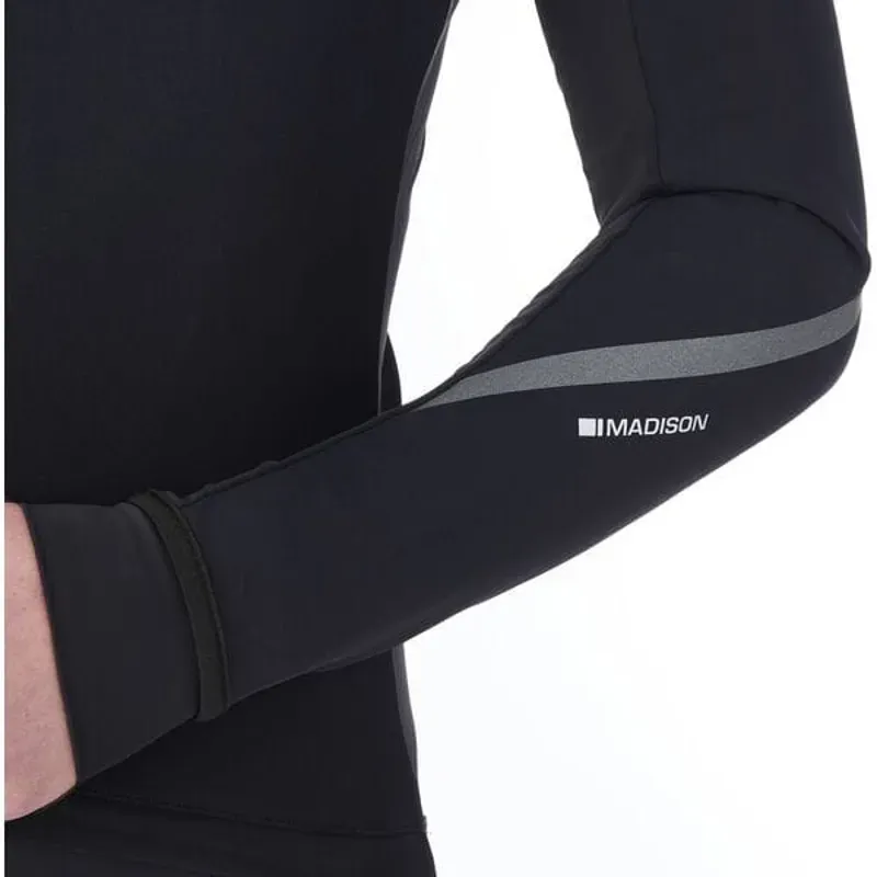 Madison DTE Men's Isoler Thermal Long Sleeve Jacket in Hi Viz Yellow-4