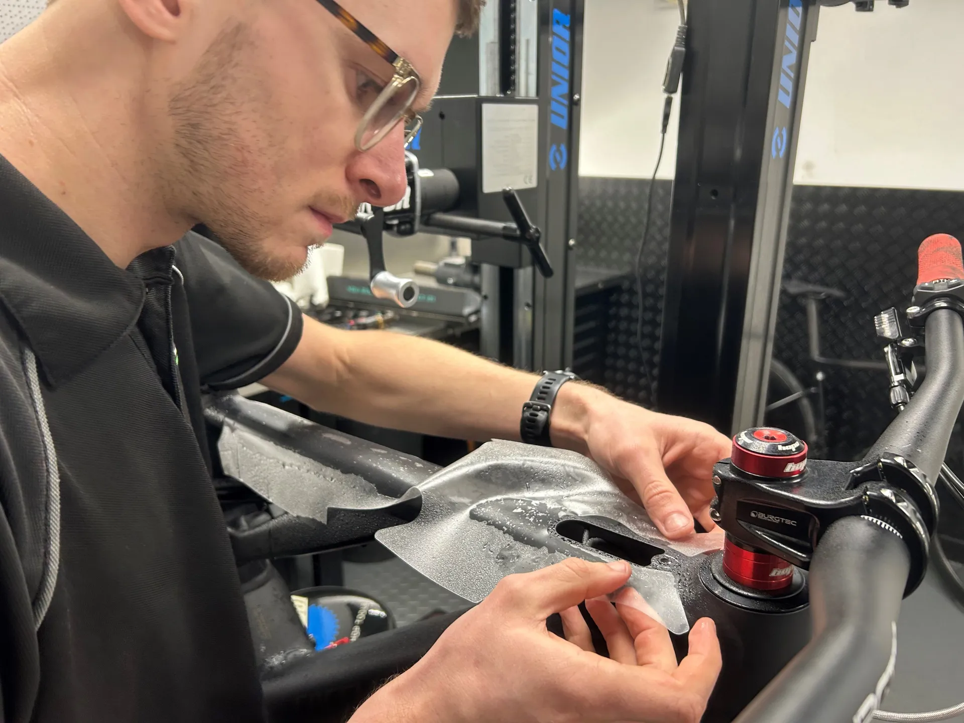 Professional bike workshop