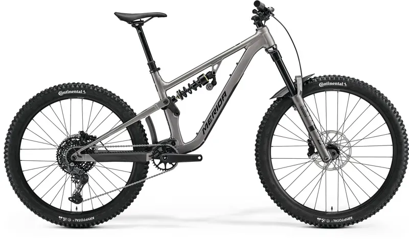 Merida One-Sixty FR 400 Mountain Bike in Grey/Black