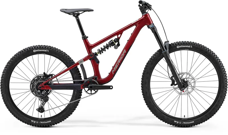 Merida One-Sixty FR 400 Mountain Bike In Red/Grey/Black