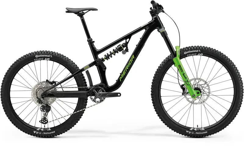 2025 Merida One-Sixty FR 800 Black/Grey/Green