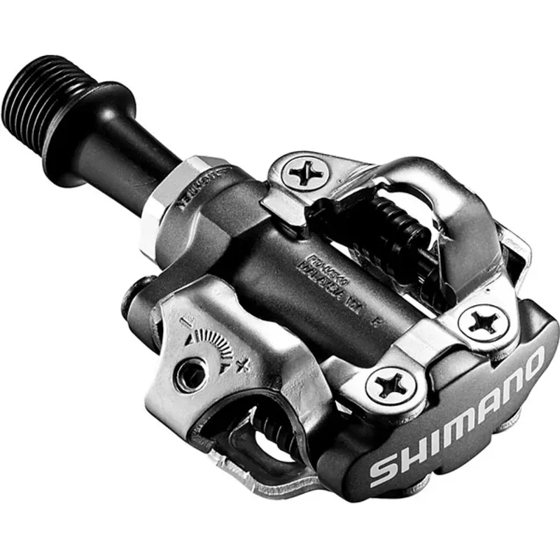 Shimano PD-M540 clipless SPD pedal with two sided mechanism