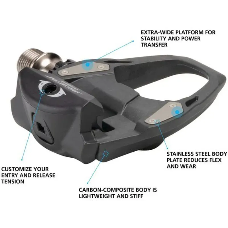 Shimano PD-R7000 SPD-SL Clipless Road Pedals-1