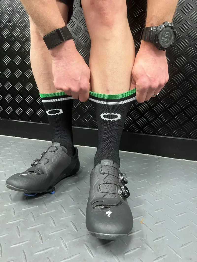 Pedal Heaven Cycling Socks - Black-2