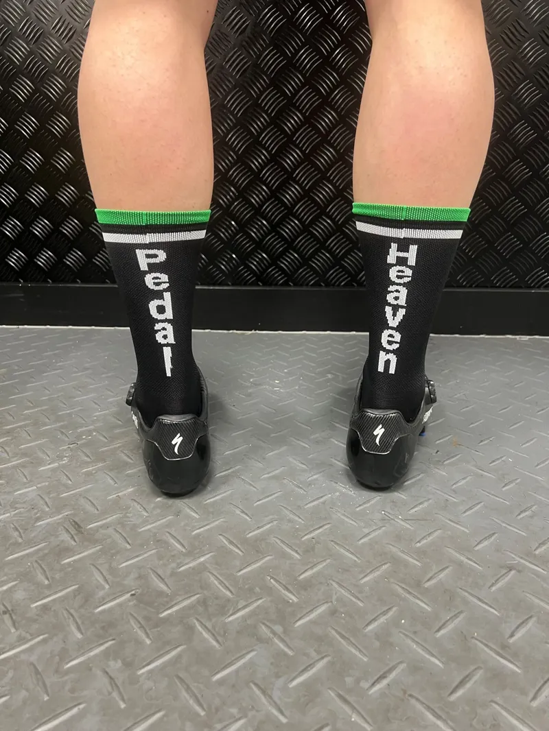 Pedal Heaven Cycling Socks - Black-1