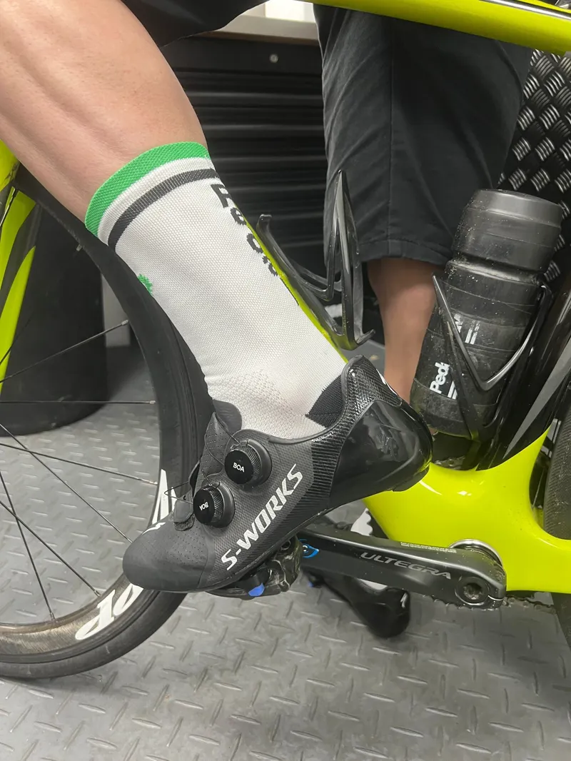 Pedal Heaven Cycling Socks - White-3