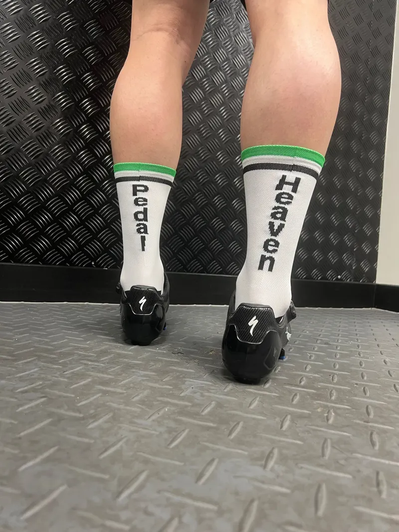 Pedal Heaven Cycling Socks - White-1