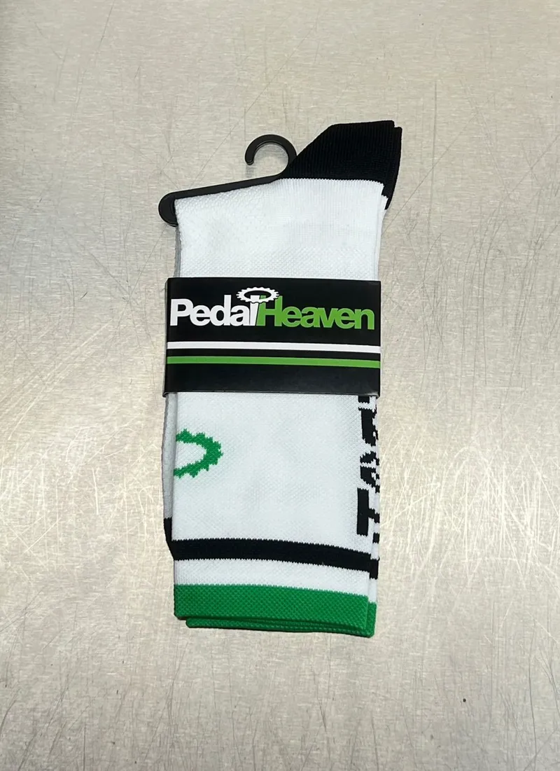 Pedal Heaven Cycling Socks - White