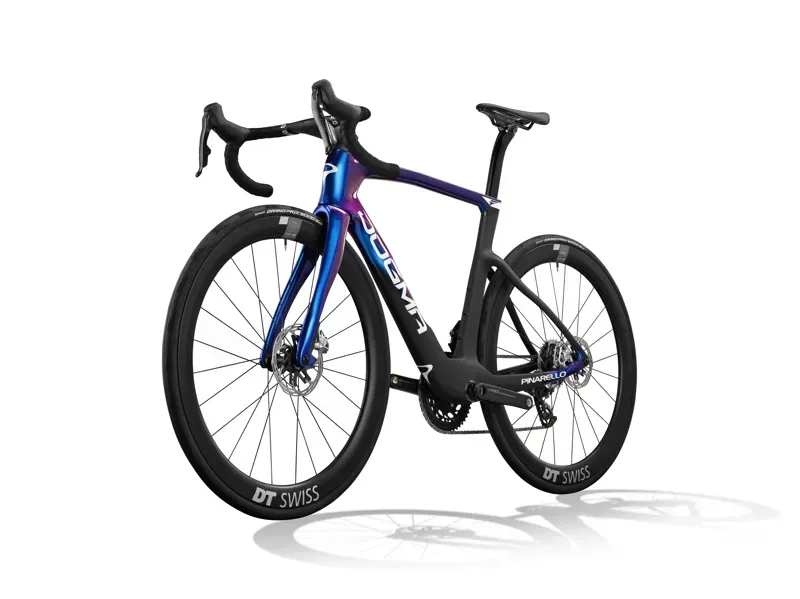 Pinarello Dogma F SRAM Red Disc Road Bike in Luxter Blue Shiny-1