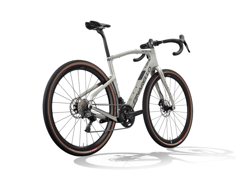 Pinarello Grevil F1 CH340 Shimano GRX 610 Gravel Bike in Comet Silver-1