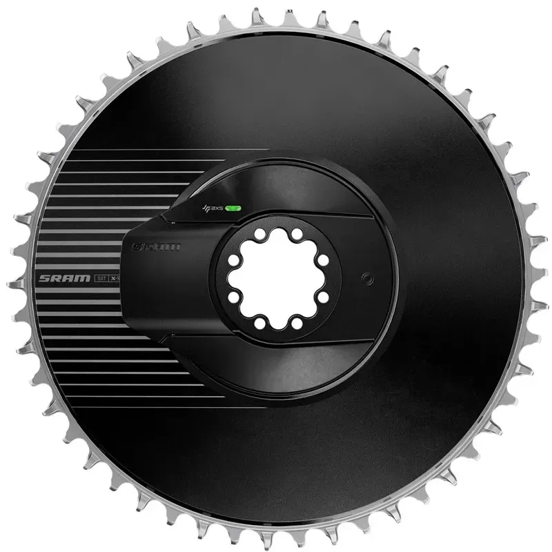 SRAM Red AXS E1 Aero DM Power Meter Kit w/ Chainring in Black/Silver