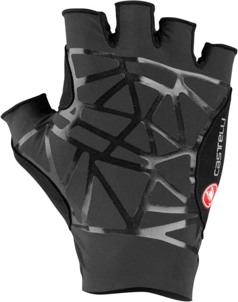 Castelli Icon Race Short Finger Gloves in Black