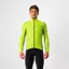 Castelli Squadra Stretch Windproof Jacket in Yellow Fluo and Gray