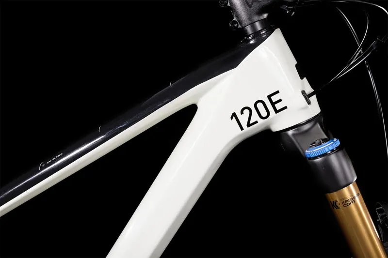 2022 Cube Stereo 120 HPC EX 29 Mountain Bike in Grey and Carbon