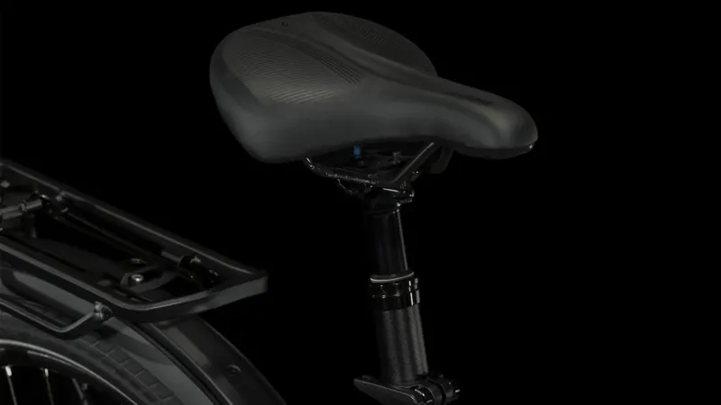 2024 Cube Touring Hybrid Pro 625 Trekking Electric Bike in Black/Metal-6