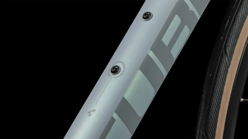 Cube Axial WS Pro Womens Road Bike in Grey Sage and Mint-6