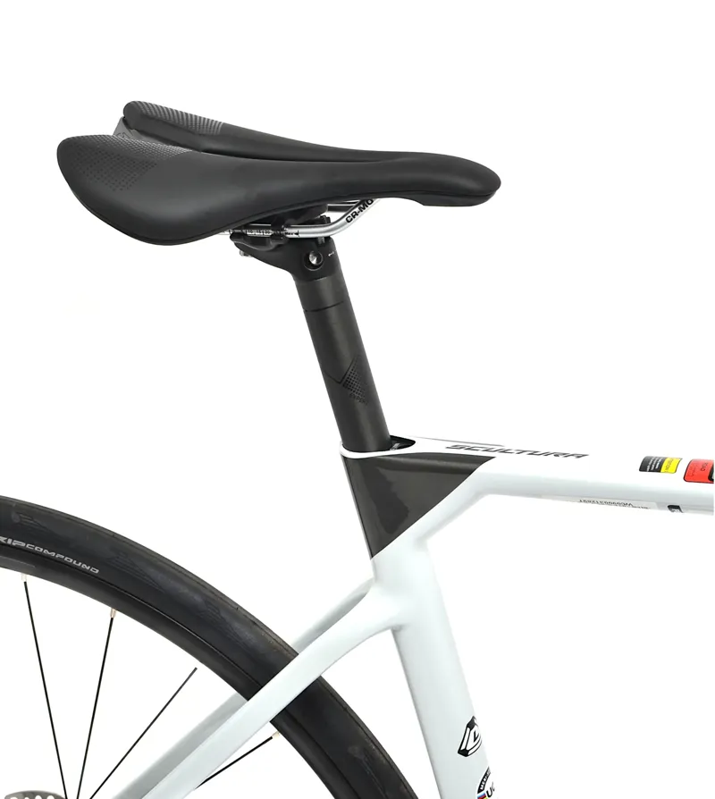 Merida Scultura 6000 Di2 Carbon Road Bike in White and Grey-7
