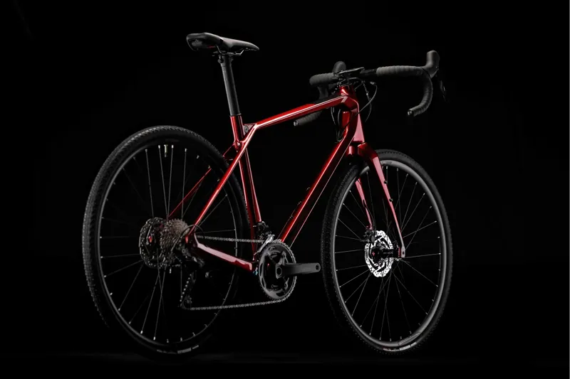 Merida Silex 4000 Carbon Road and Gravel Bike in Red and Black-6