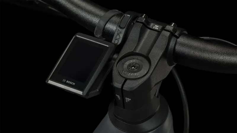 Cube Stereo Hybrid 140 HPC Race 750 eMountain Bike in Grey-2