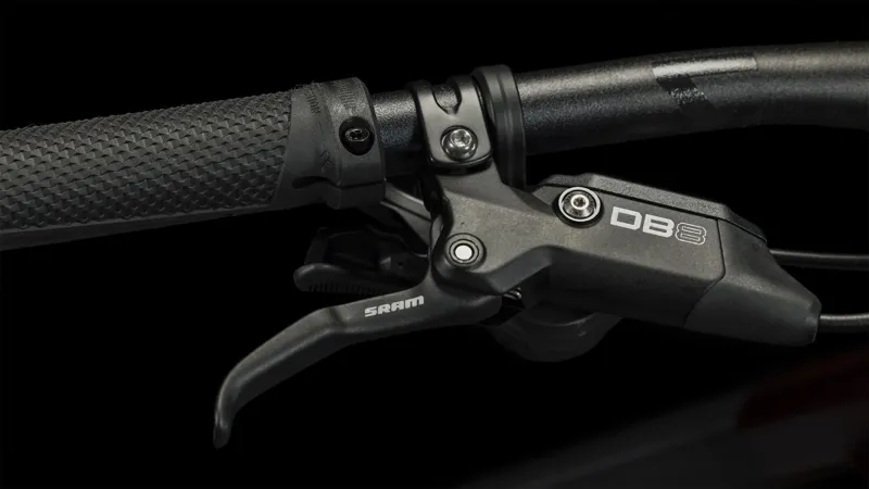 Cube Stereo Hybrid 140 HPC Race 750 eMountain Bike in Liquid Red-6