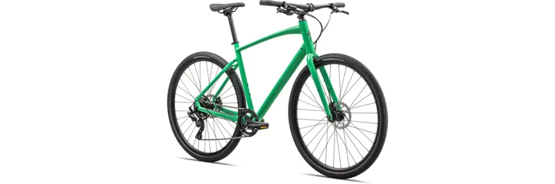 2024 Specialized Sirrus X 2.0 Hybrid Bike in Electric Green/Smoke-2