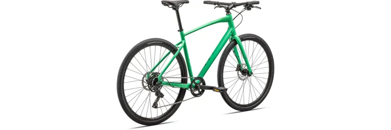 2024 Specialized Sirrus X 2.0 Hybrid Bike in Electric Green/Smoke-1