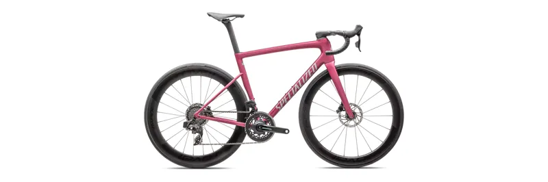 2025 Specialized Tarmac SL8 Pro - SRAM Force eTap AXS Pink Over Silver / Silver