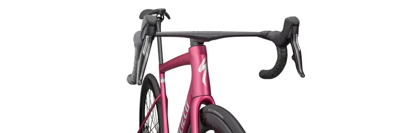 2025 Specialized Tarmac SL8 Pro - SRAM Force eTap AXS Pink Over Silver / Silver-5