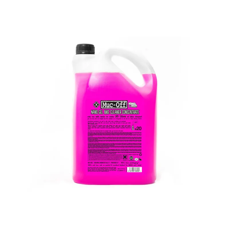 Muc Off MO348 Nano Gel Concentrated Bike Cleaner 5 Litre Bottle