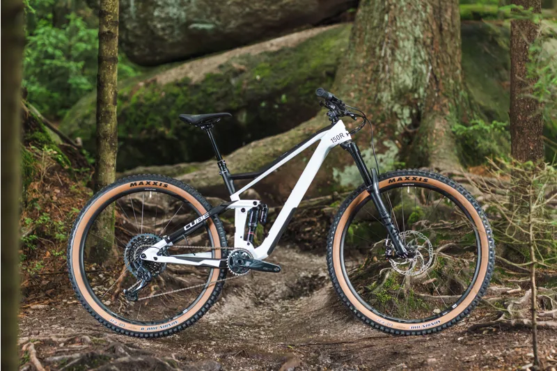 Cube Stereo 150 C:62 Race 29 Mountain Bike in White and Black-6