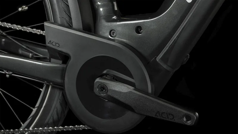 Cube Kathmandu Hybrid EXC 750 Electric Bike in Grey/Silver-3