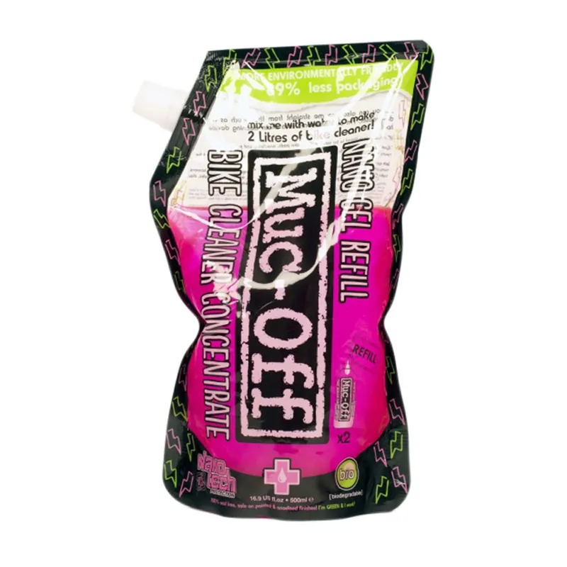 Muc Off Nano Gel Concentrated Bike Cleaner 500ml Pouch