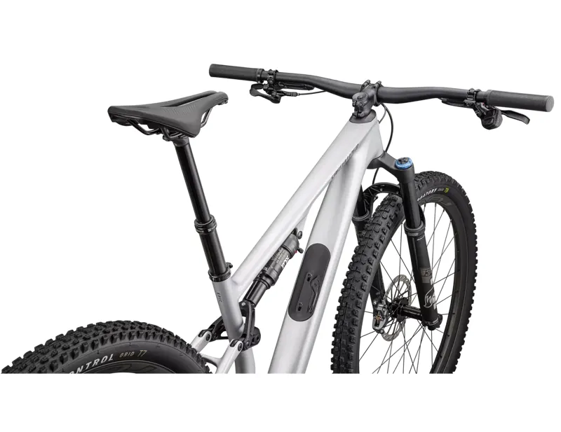 Specialized Epic 8 EVO Expert Downcountry Bike in Silver/Gunmetal-3