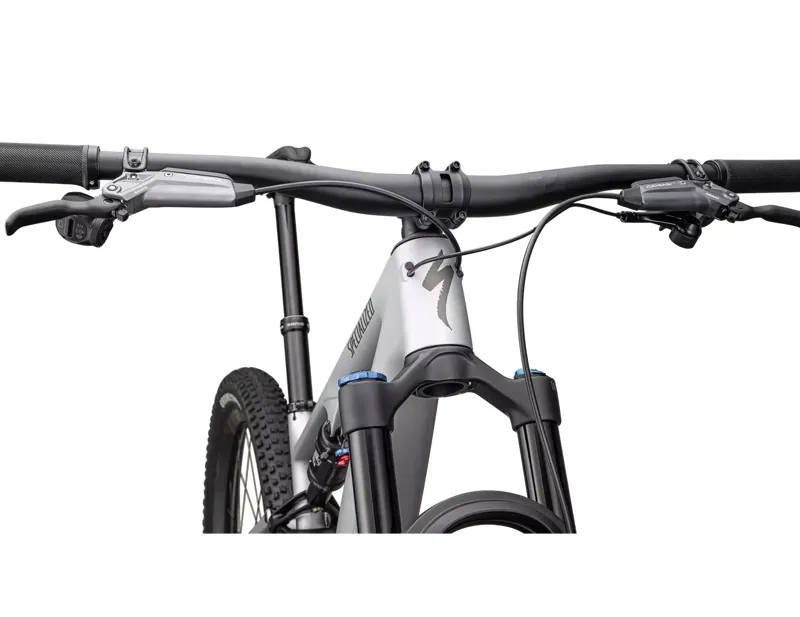 Specialized Epic 8 EVO Expert Downcountry Bike in Silver/Gunmetal-4