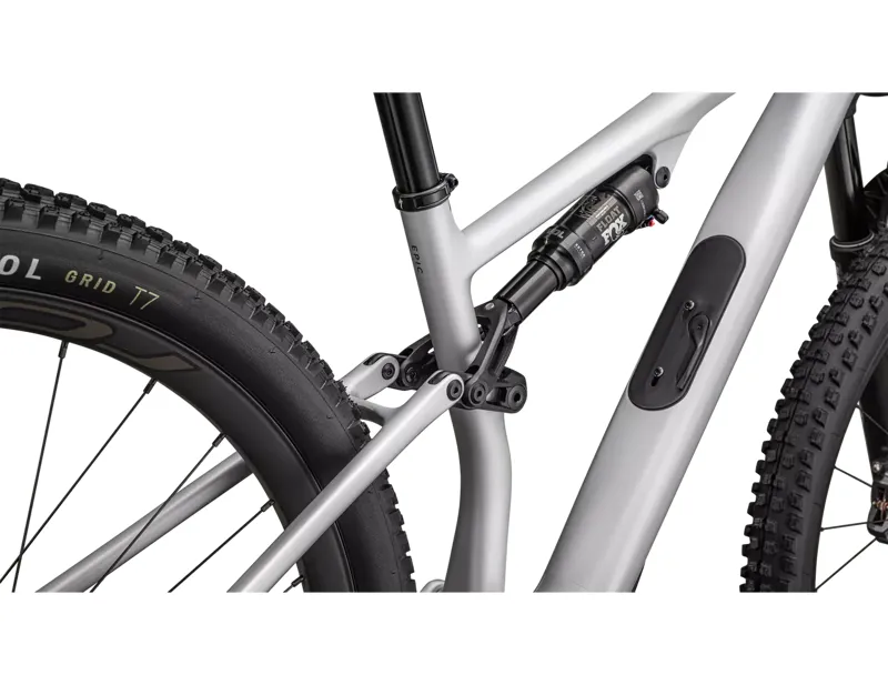 Specialized Epic 8 EVO Expert Downcountry Bike in Silver/Gunmetal-6