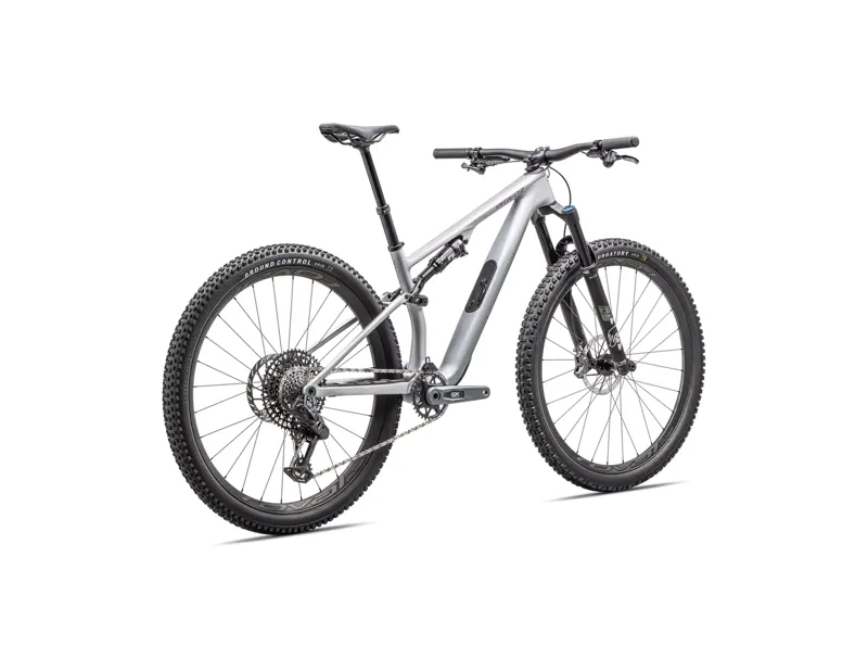 Specialized Epic 8 EVO Expert Downcountry Bike in Silver/Gunmetal-2