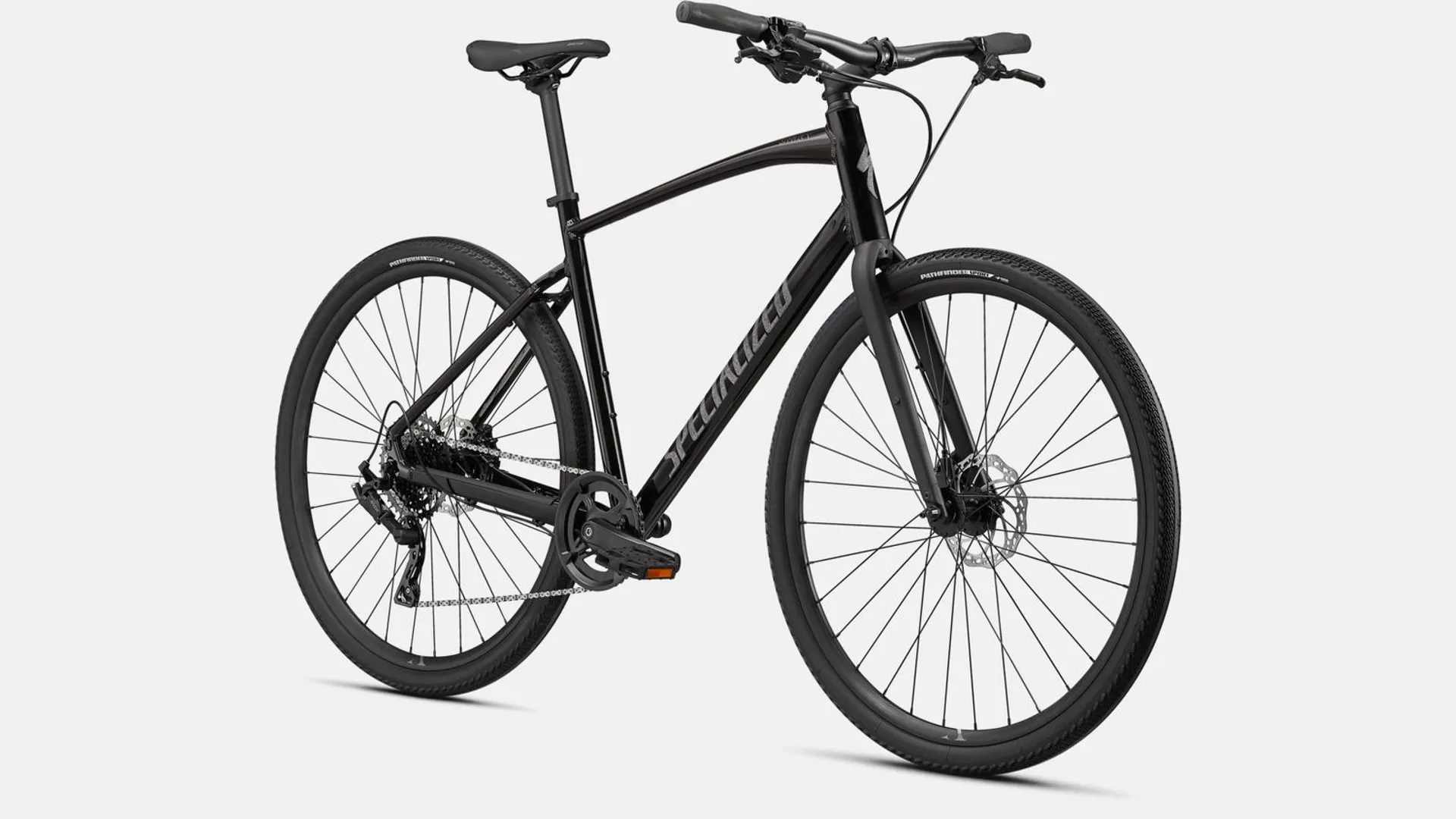 2023 Specialized Sirrus X 2.0 Hybrid Bike in Black and Charcoal