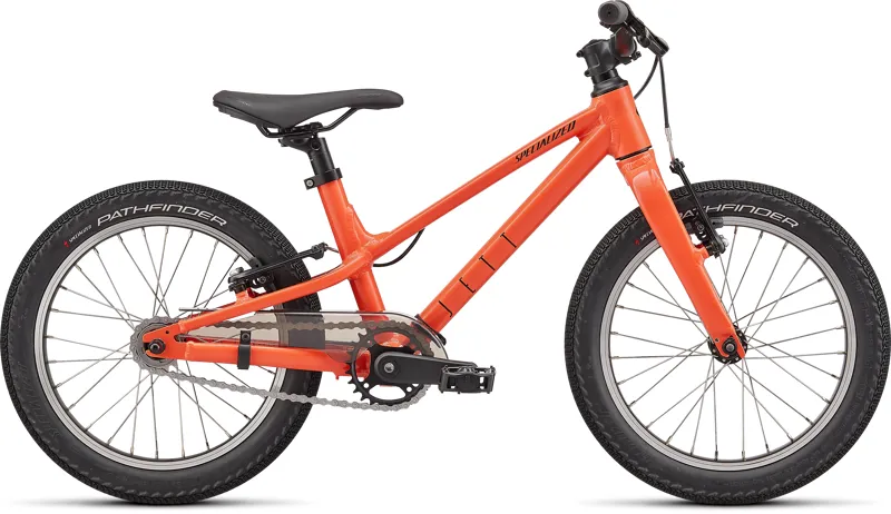 2023 Specialized Jett Single Speed 16 Kid's Bike in Blaze Orange