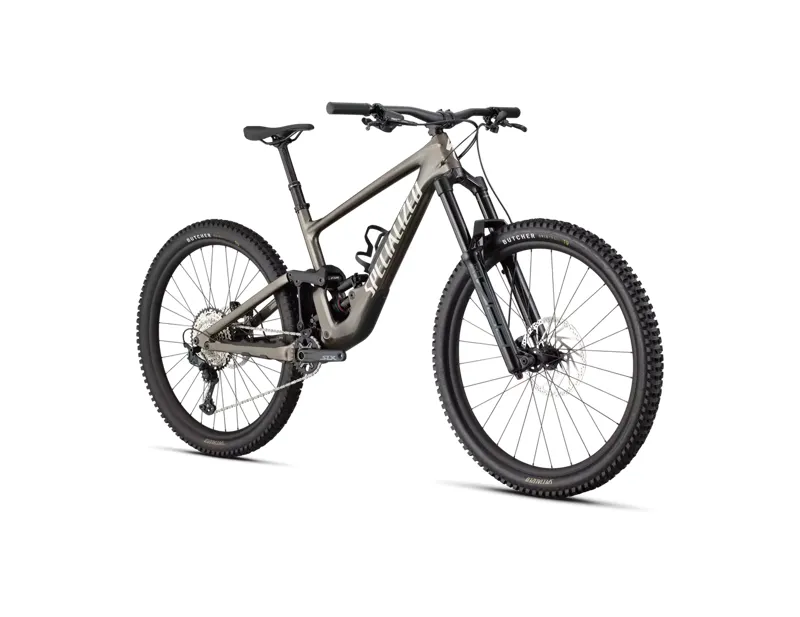 Specialized Enduro Comp Mountain Bike In Gloss Gunmetal/White Mountains-2