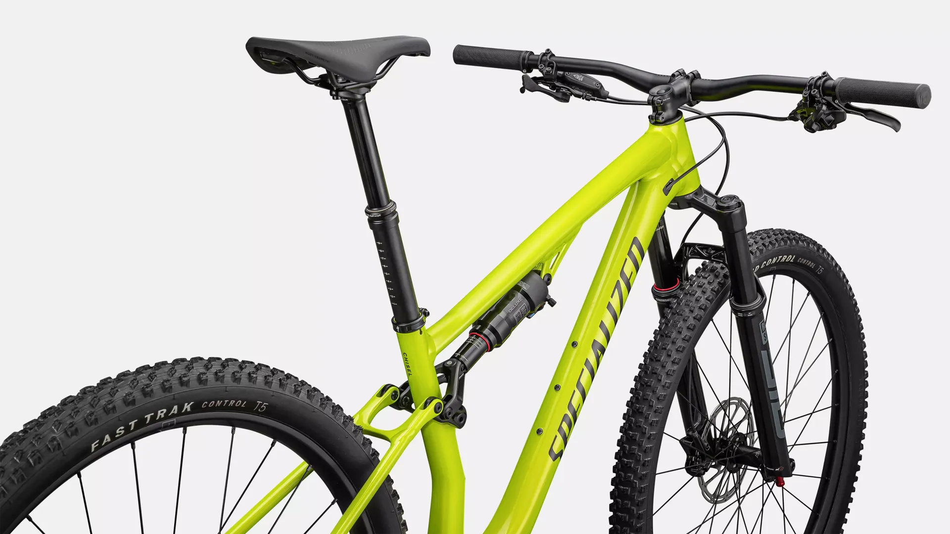 2025 Specialized Chisel Comp Full Suspension Mountain Bike in Glo