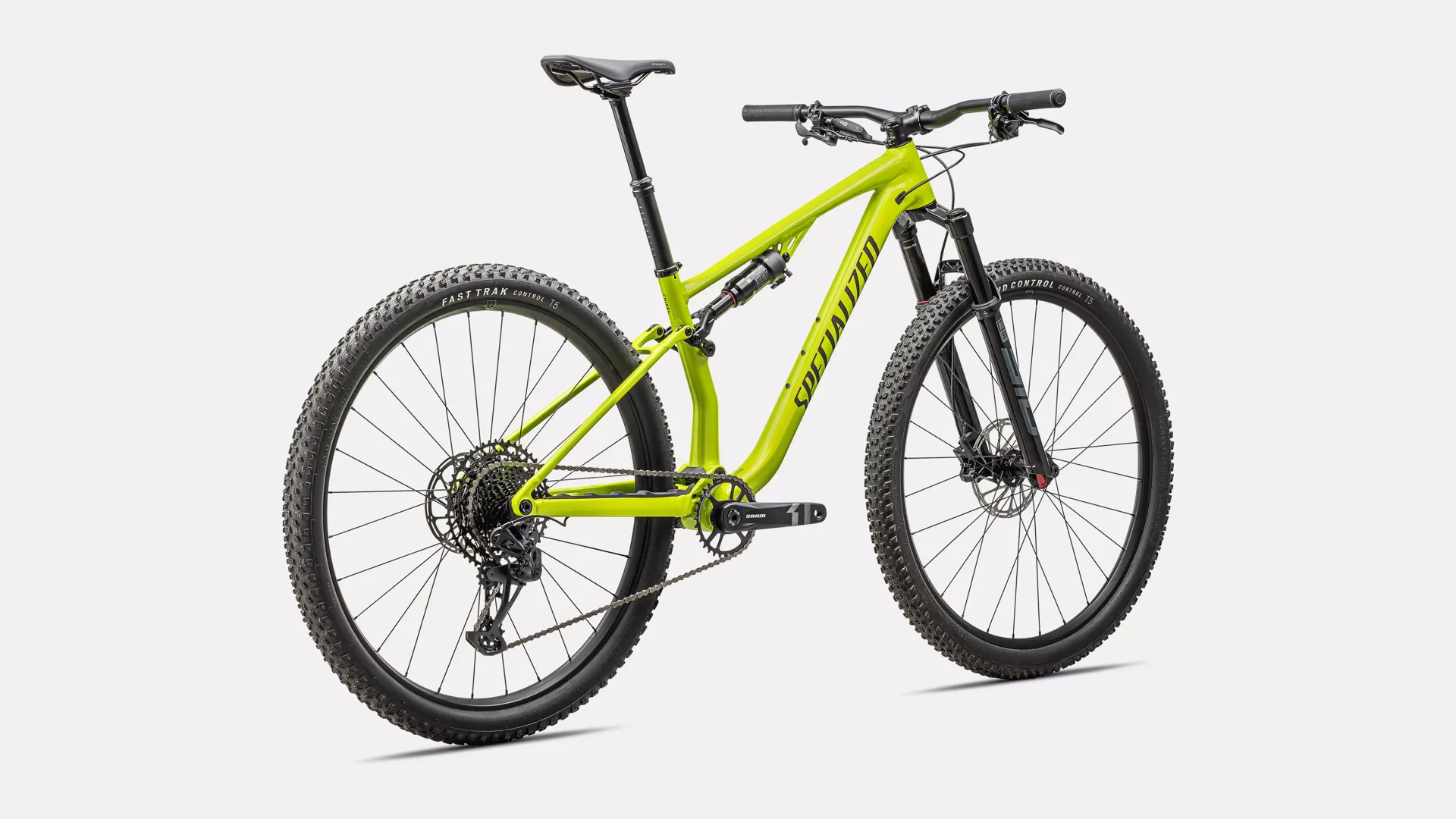 2025 Specialized Chisel Comp Full Suspension Mountain Bike in Glo
