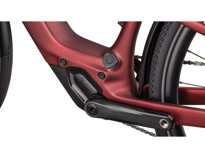 Specialized Turbo Vado SL 2 6.0 EQ Carbon E-City Bike In Satin Red Sky/Red Onyx Frost-6