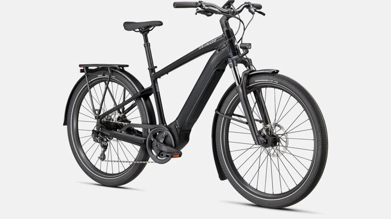 Specialized Turbo Vado 4.0 eBike in Cast Black and Silver Medium-6