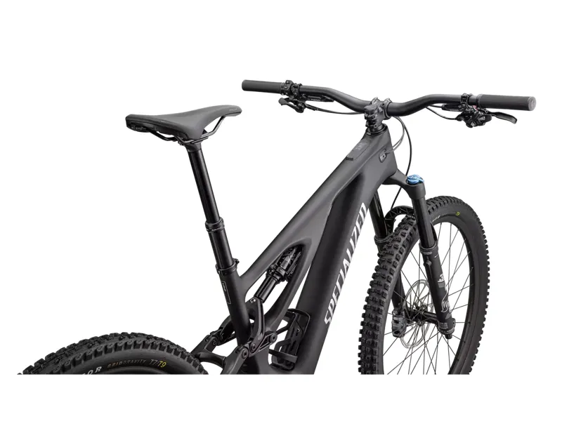 Specialized Turbo Levo Comp E-Mountain Bike In Black/Light Silver/Black-1