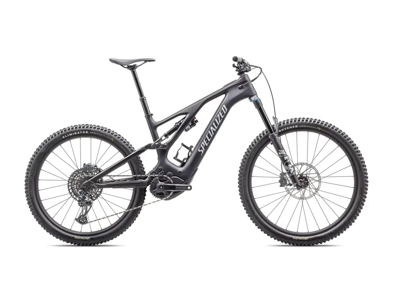 Specialized Turbo Levo Comp E-Mountain Bike In Black/Light Silver/Black-8